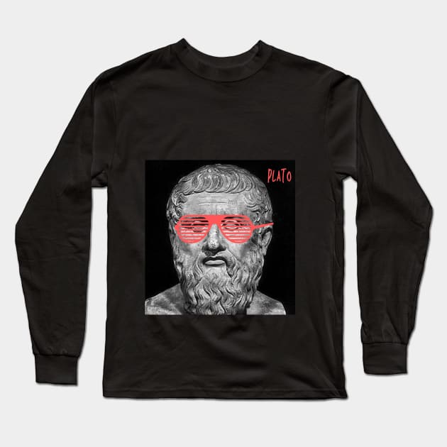 PLATO - swag version Long Sleeve T-Shirt by PHILOSOPHY SWAGS